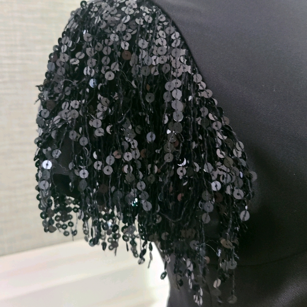 Kate Spade sequin fringe dress - Picture 3 of 6